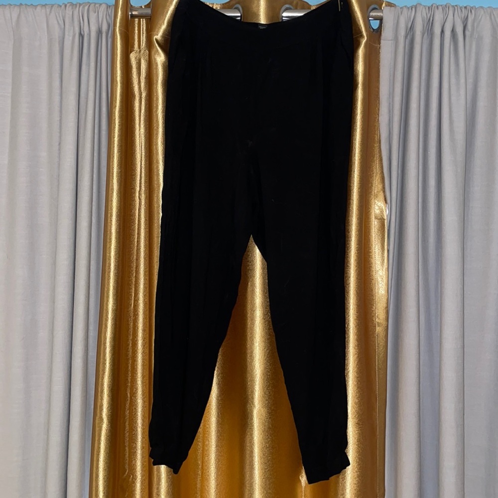 Black Parachute Joggers